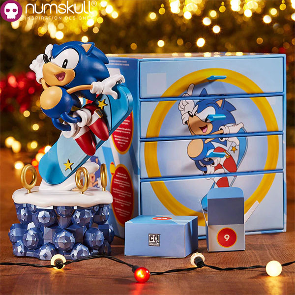 Numskull Sonic the Hedgehog - Sonic the Hedgehog Countdown Character Figure